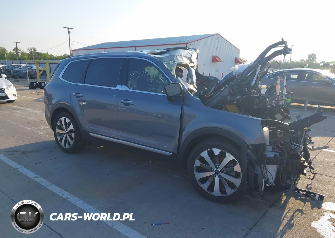 2022 Kia Telluride S VIN:5XYP64HC7NG221440 - 1