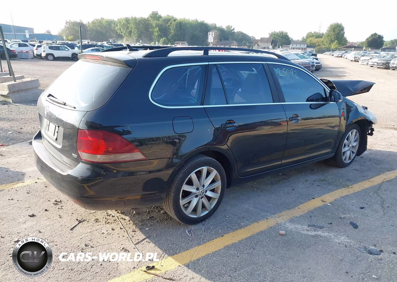 2013 Volkswagen Jetta Sportwagen 2.0L Tdi VIN:3VWML7AJ9DM639938 - 4
