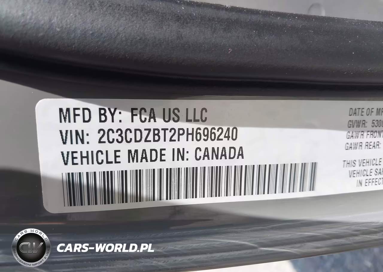2023 Dodge Challenger R-T VIN:2C3CDZBT2PH696240 - 9