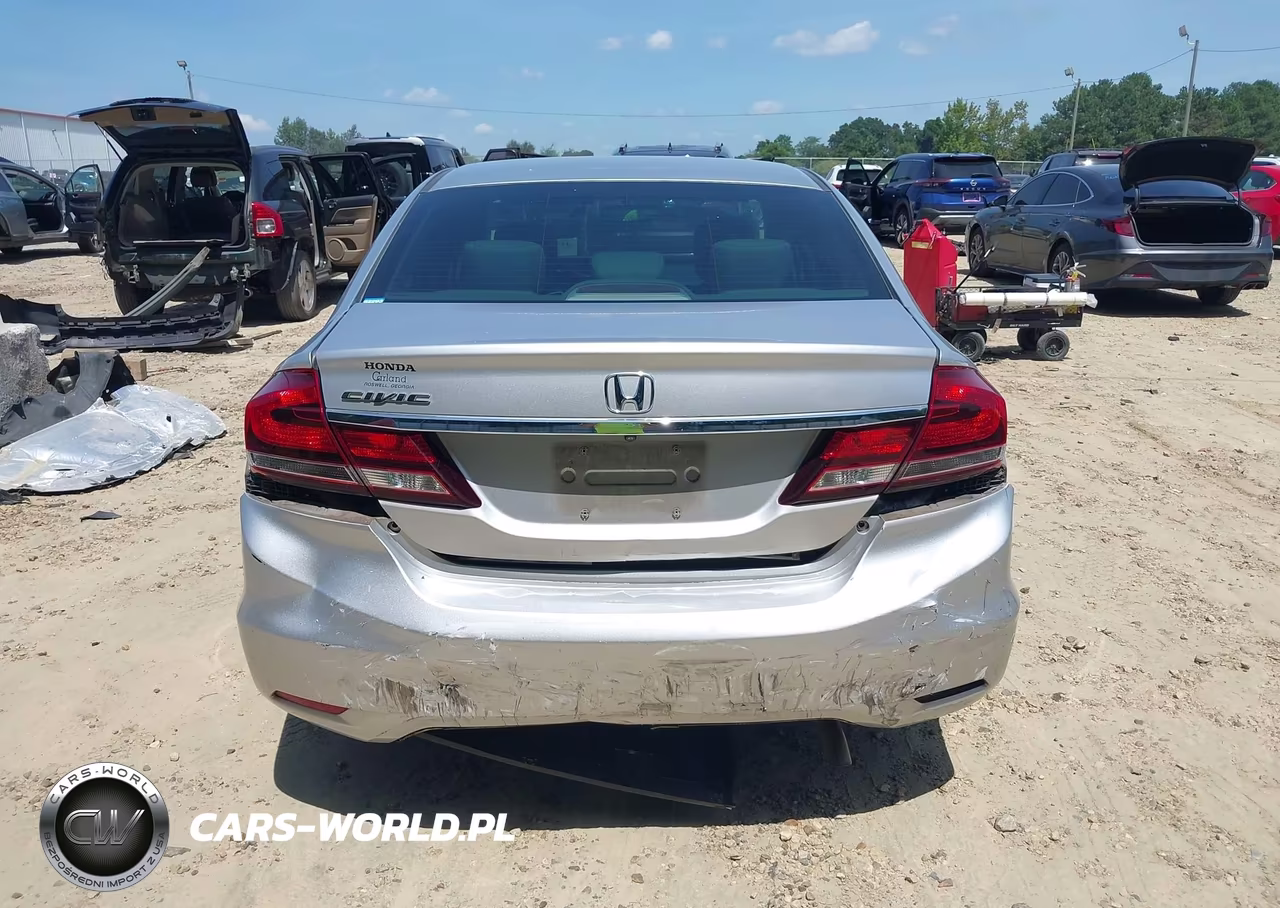 2014 Honda Civic Lx VIN:19XFB2F52EE077891 - 16