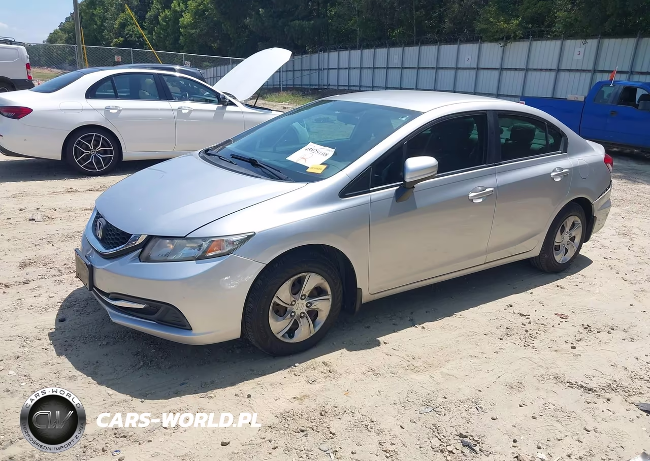 2014 Honda Civic Lx VIN:19XFB2F52EE077891 - 2