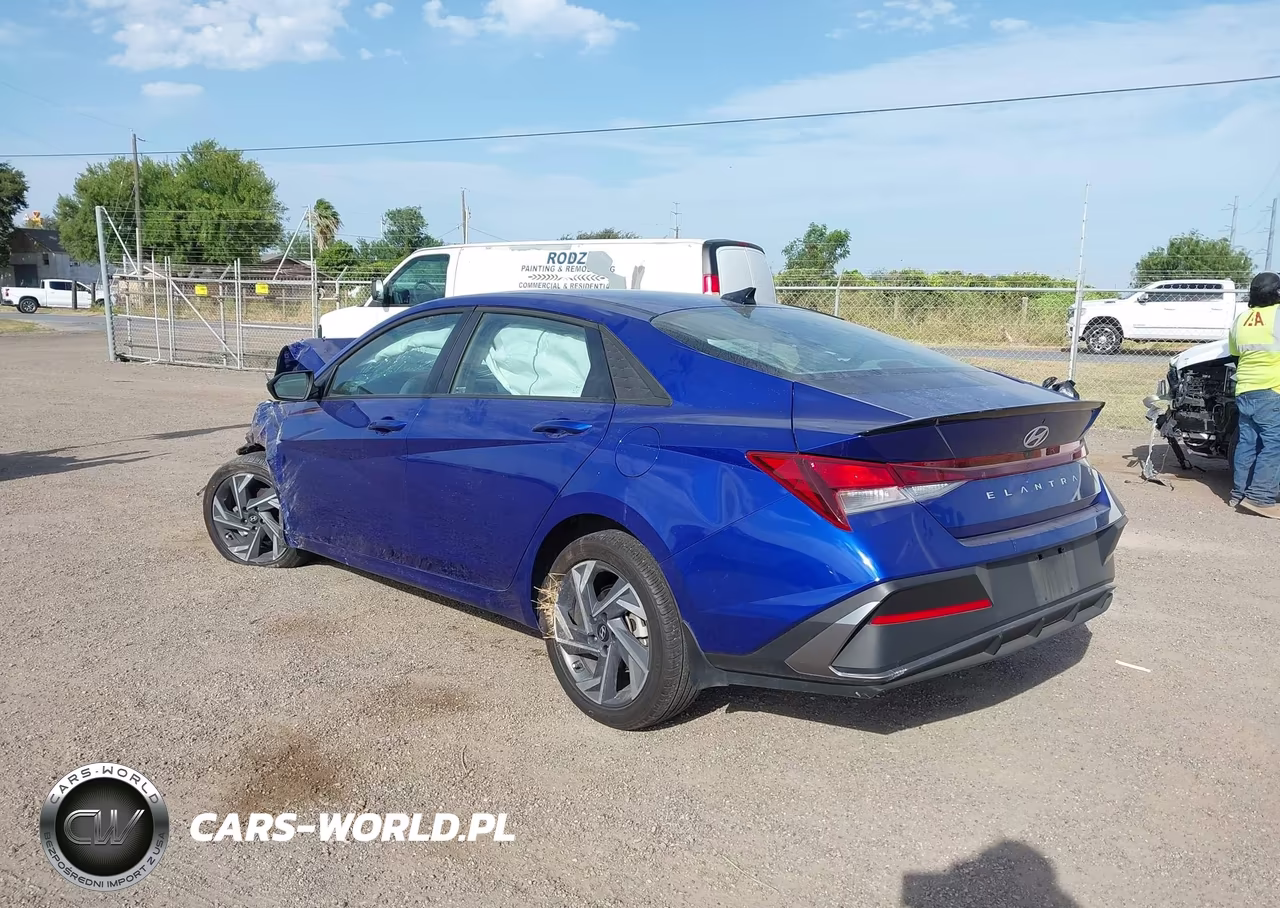 2025 Hyundai Elantra Sel Sport VIN:KMHLM4DG9SU059149 - 3