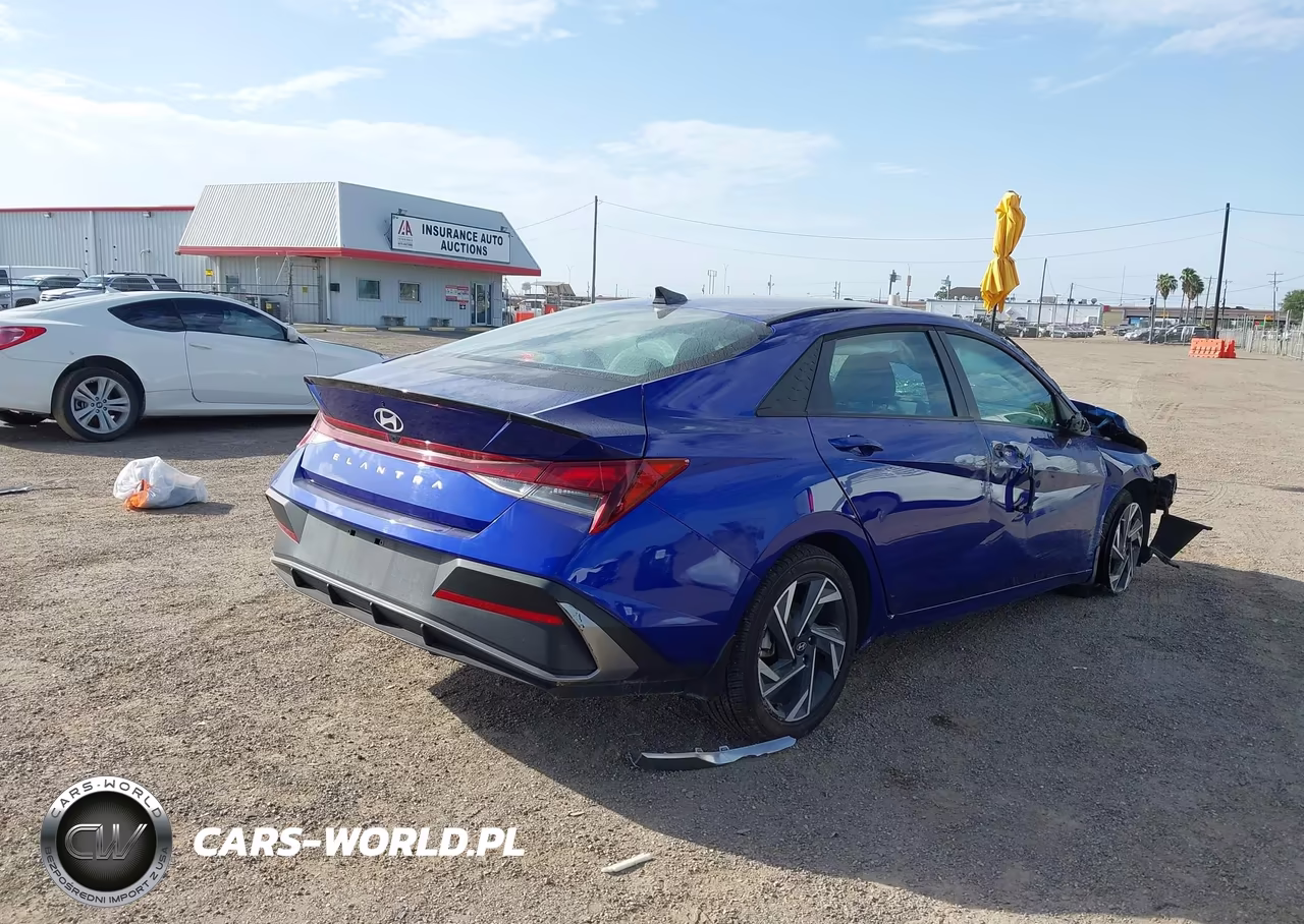 2025 Hyundai Elantra Sel Sport VIN:KMHLM4DG9SU059149 - 4