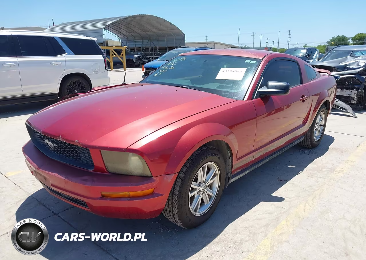 2006 Ford Mustang V6 VIN:1ZVFT80N165239481 - 2