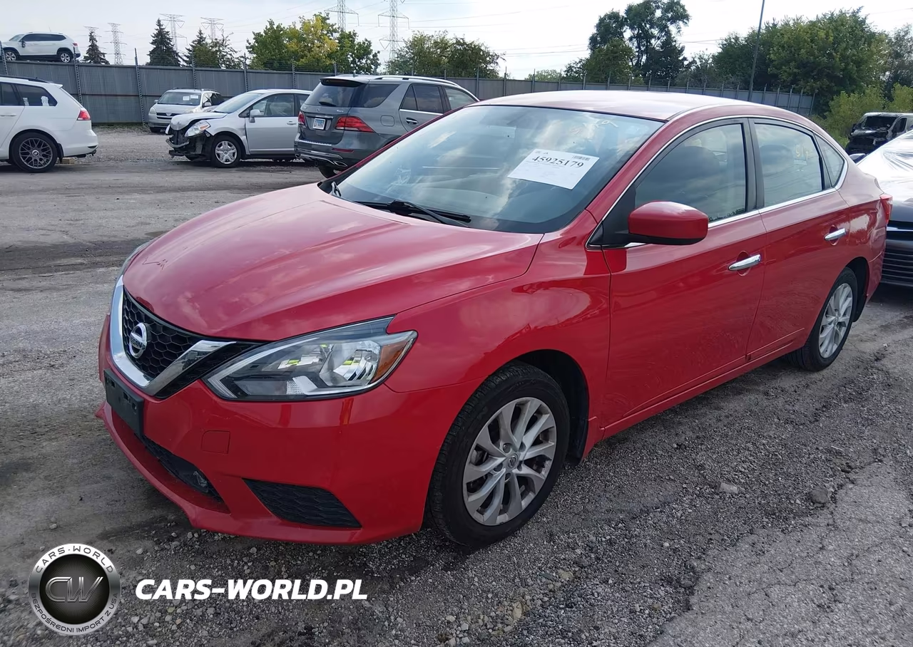 2018 Nissan Sentra Sv VIN:3N1AB7AP9JL649600 - 2