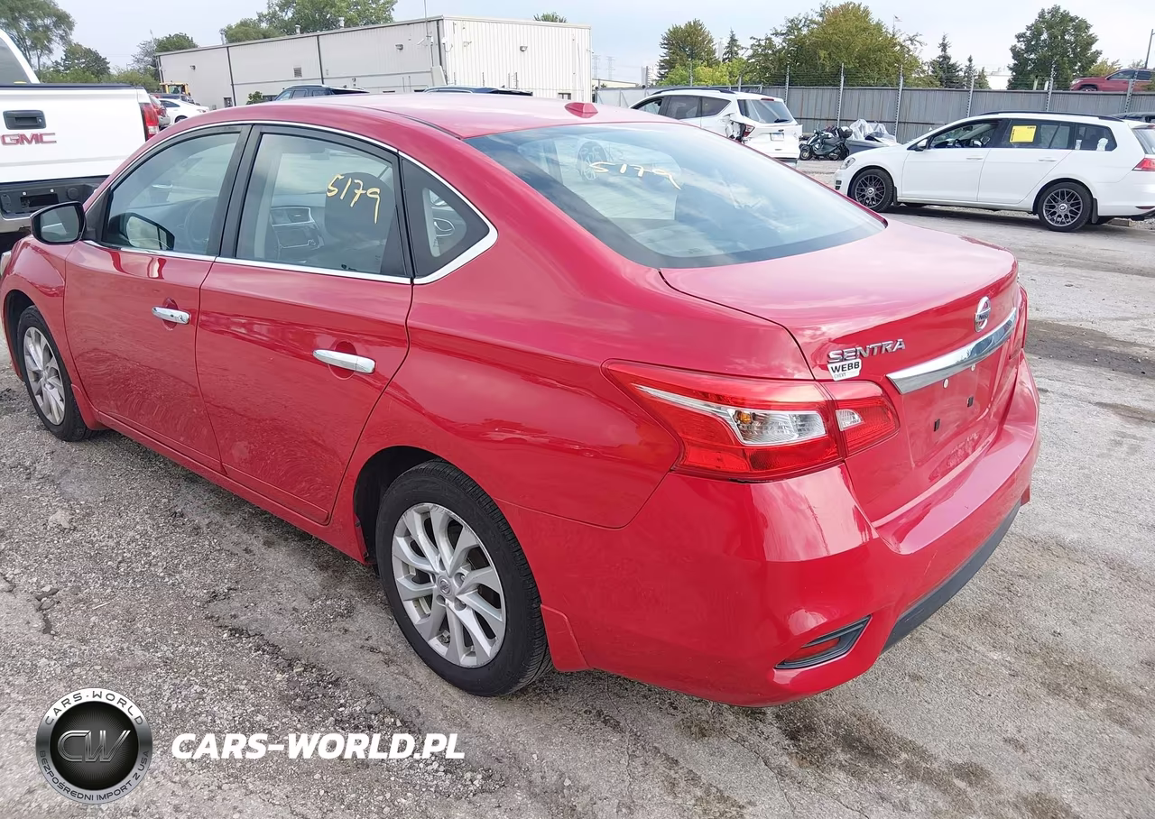 2018 Nissan Sentra Sv VIN:3N1AB7AP9JL649600 - 3