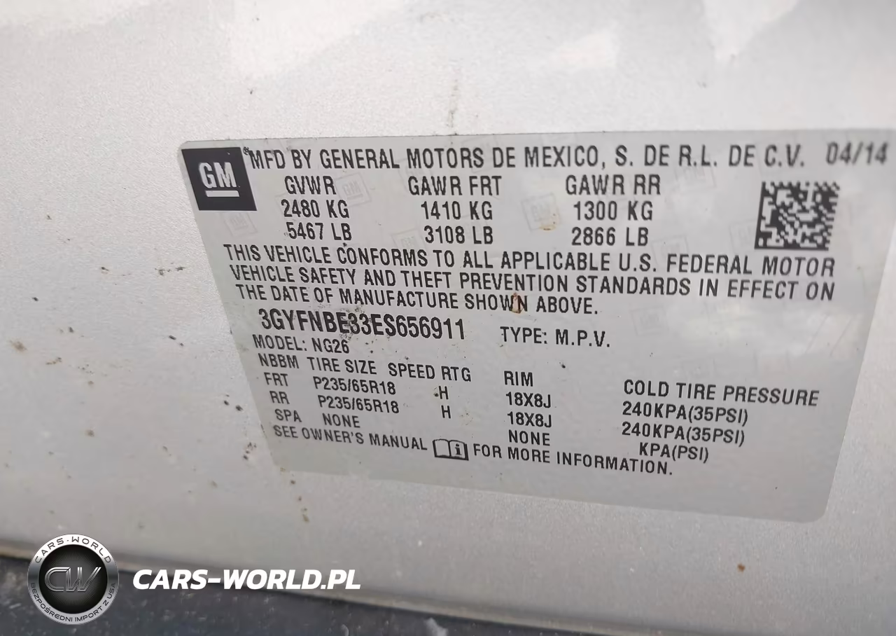 2014 Cadillac Srx Luxury Collection VIN:3GYFNBE33ES656911 - 9