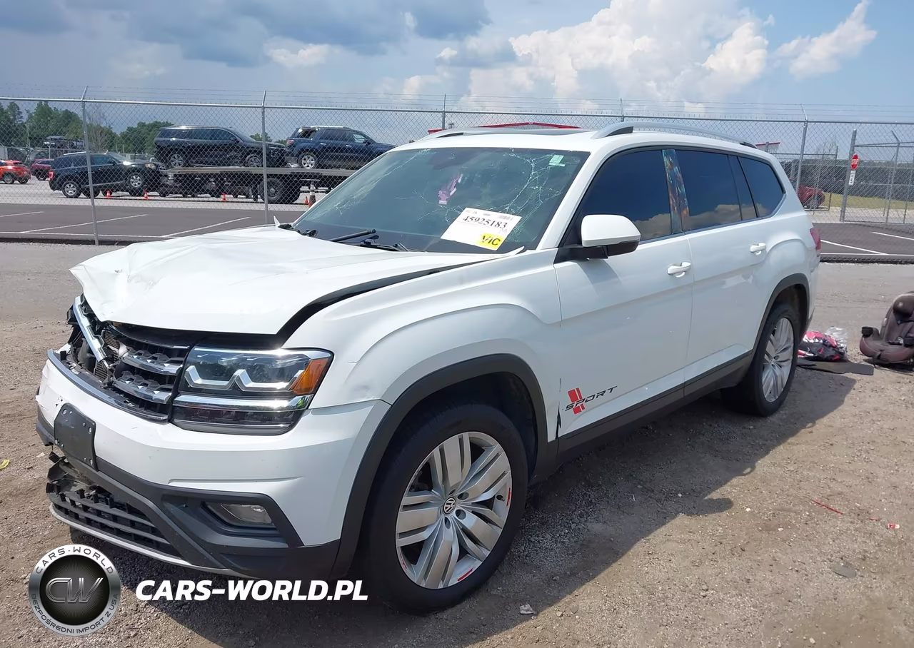 2019 Volkswagen Atlas 3.6L V6 Se W-Technology VIN:1V2UR2CA4KC559591 - 2