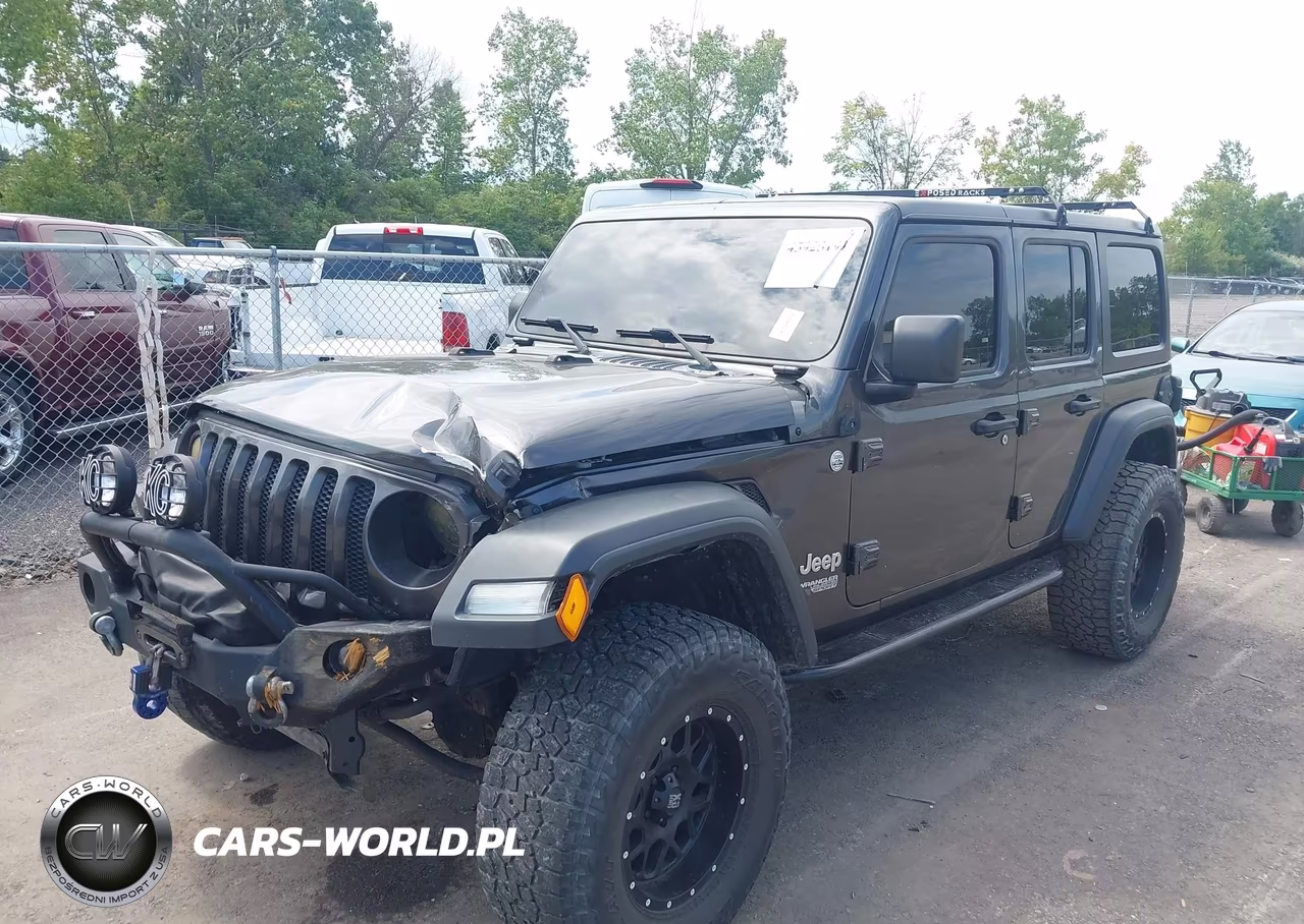 2018 Jeep Wrangler Unlimited Sport S 4X4 VIN:1C4HJXDG1JW127063 - 2