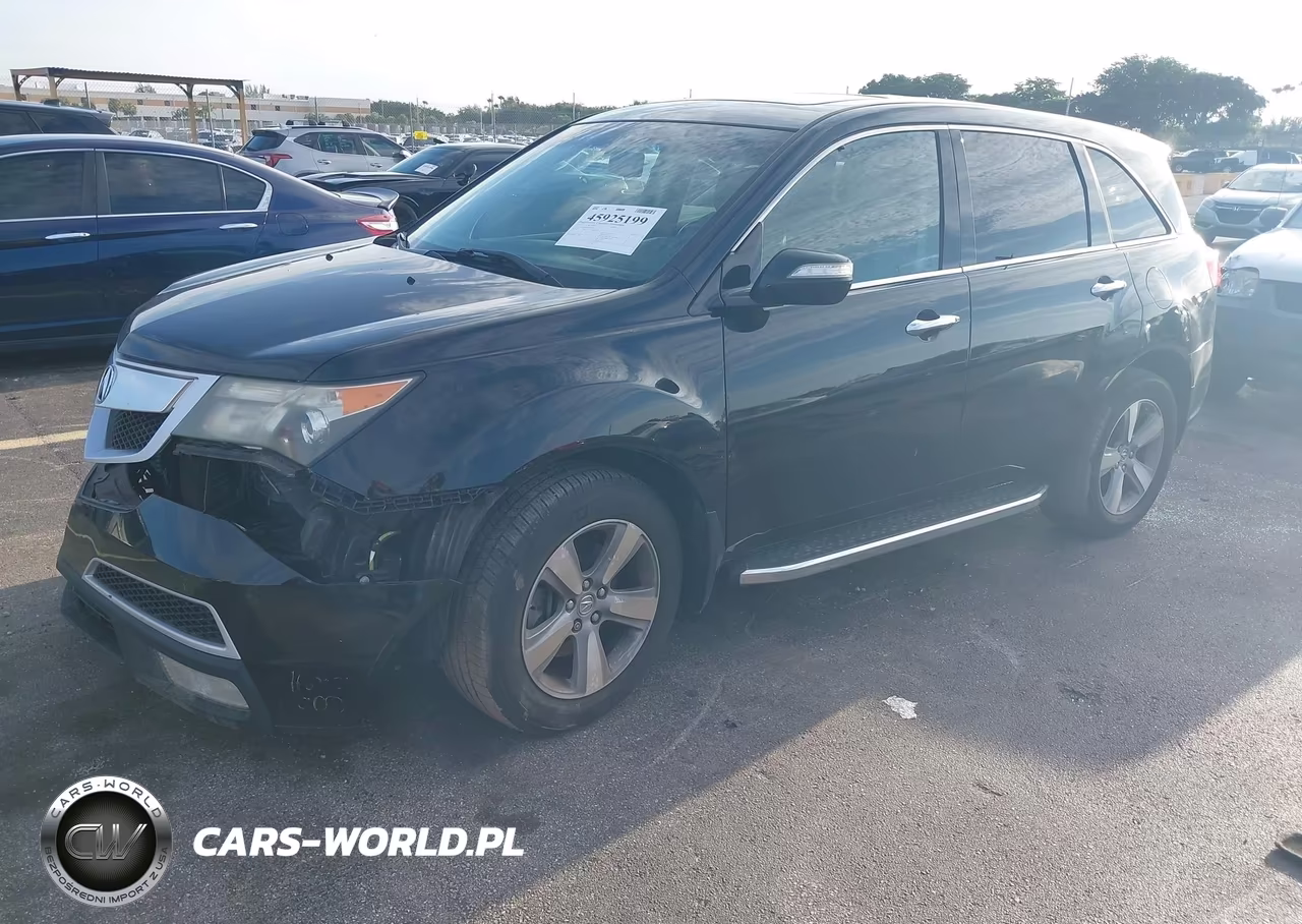 2012 Acura Mdx VIN:2HNYD2H28CH529747 - 2