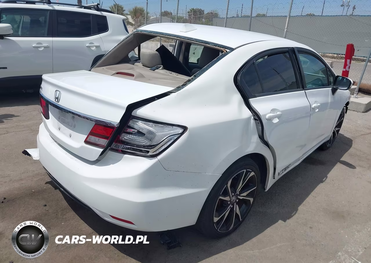 2014 Honda Civic Lx VIN:19XFB2F53EE244887 - 4