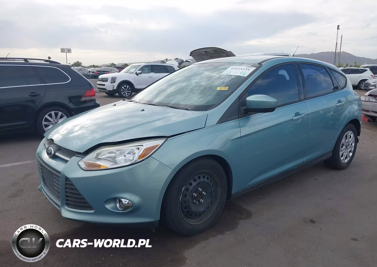 2012 Ford Focus Se VIN:1FAHP3K20CL423216 - 2
