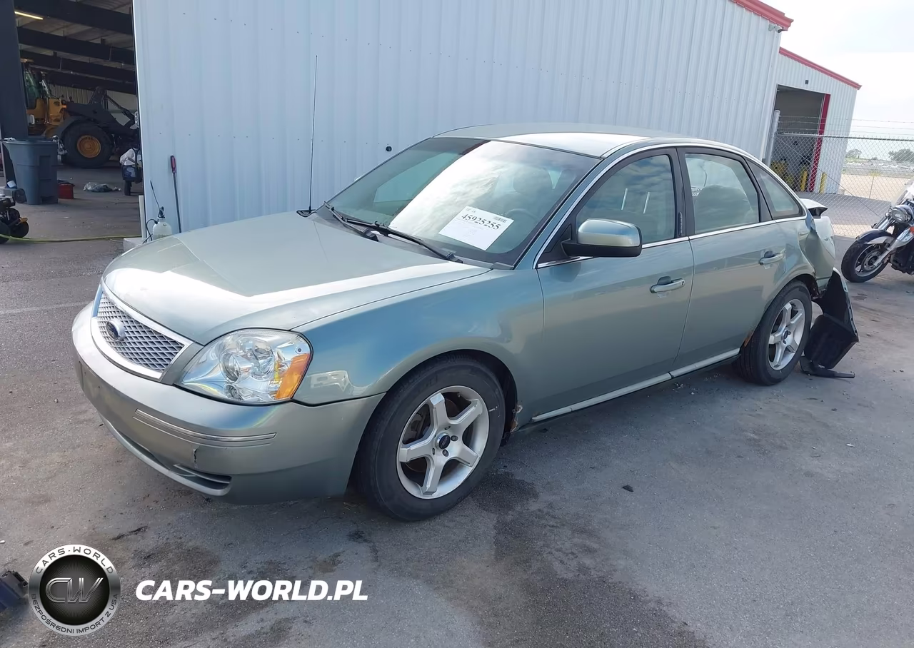 2007 Ford Five Hundred Sel VIN:1FAHP24187G143296 - 2