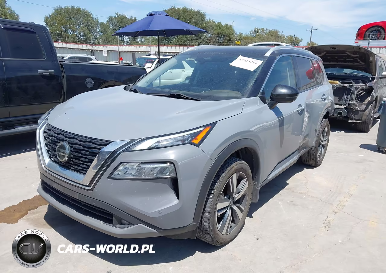 2021 Nissan Rogue Sl Fwd VIN:JN8AT3CA0MW027384 - 2