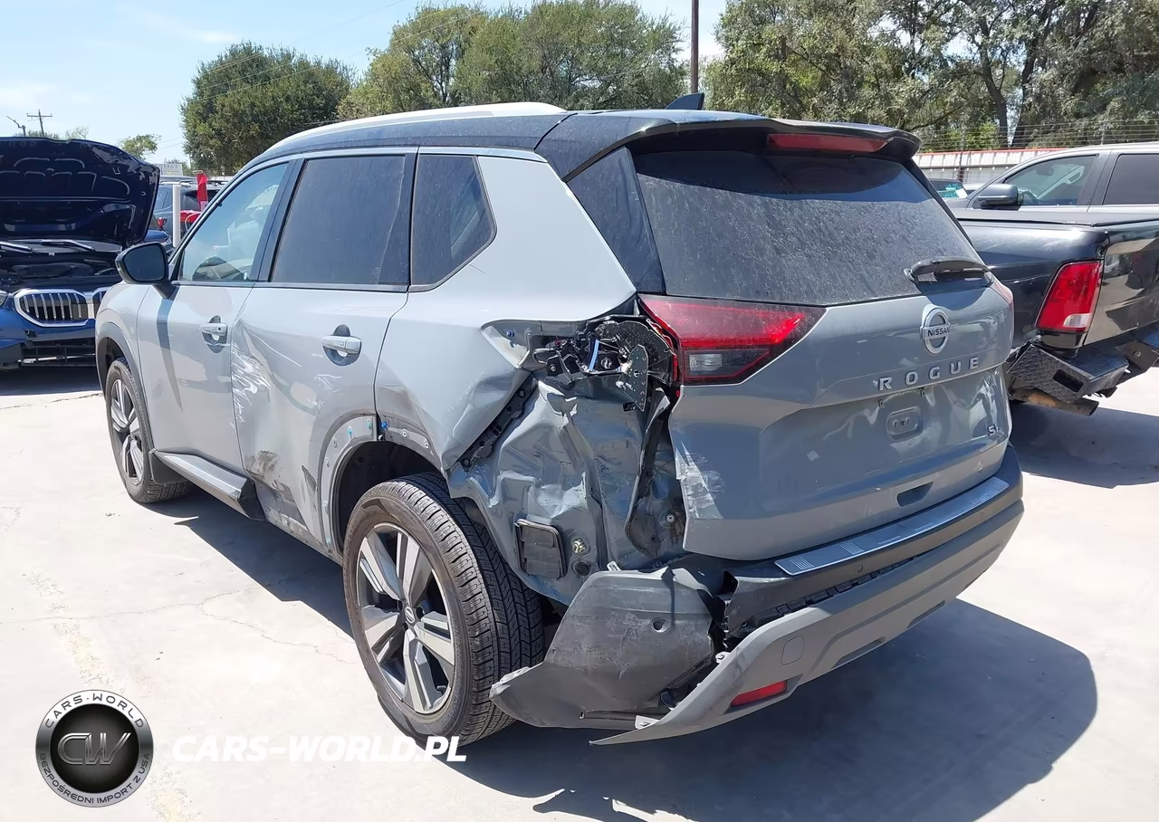 2021 Nissan Rogue Sl Fwd VIN:JN8AT3CA0MW027384 - 3