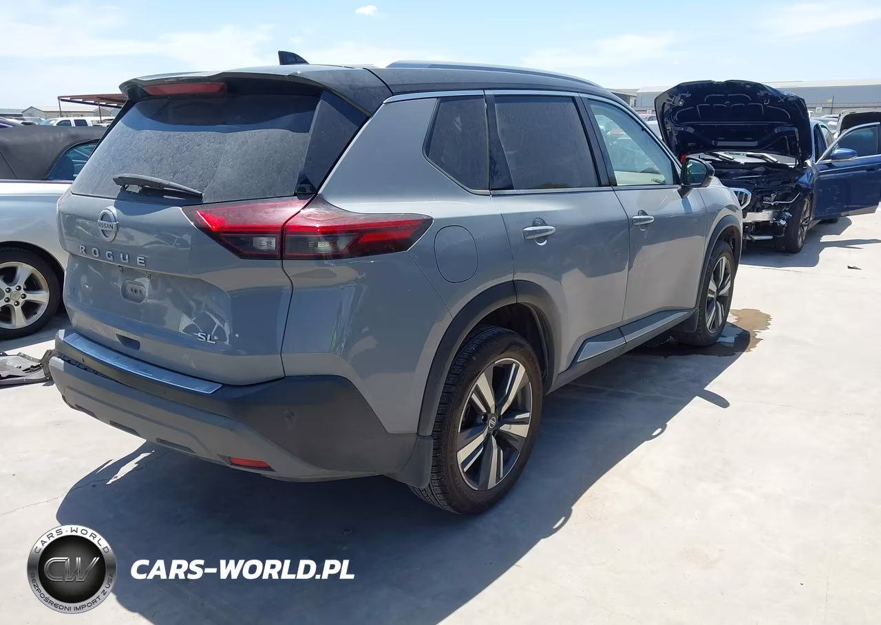2021 Nissan Rogue Sl Fwd VIN:JN8AT3CA0MW027384 - 4