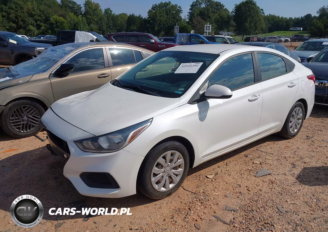 2020 Hyundai Accent Se VIN:3KPC24A67LE109116 - 2