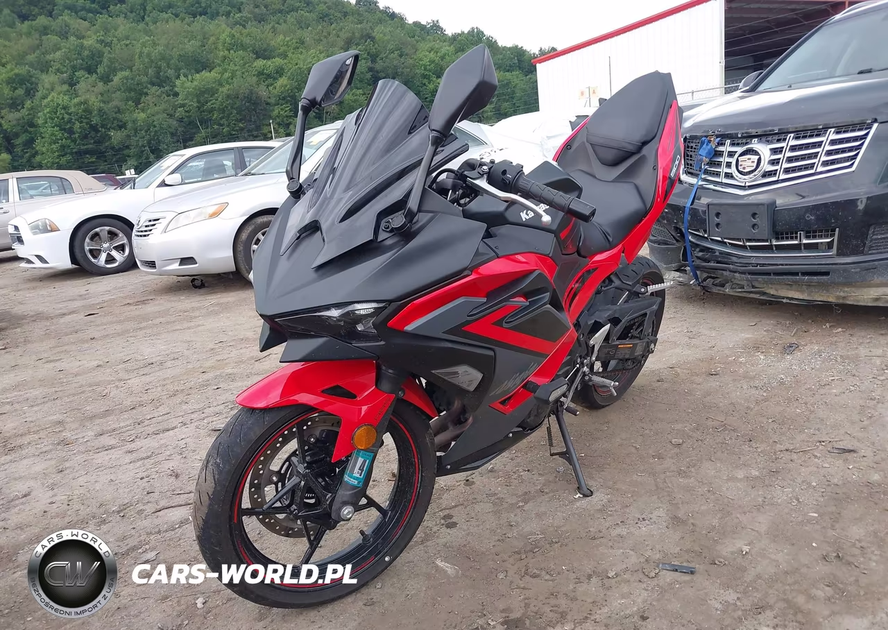 2024 Kawasaki Ex500 A-B VIN:ML5EXGJ12RDA25065 - 2