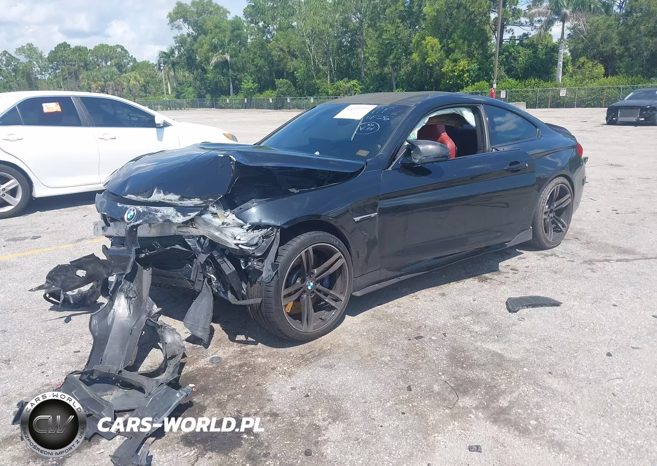 2015 BMW M4 VIN:WBS3R9C55FK334853 - 2