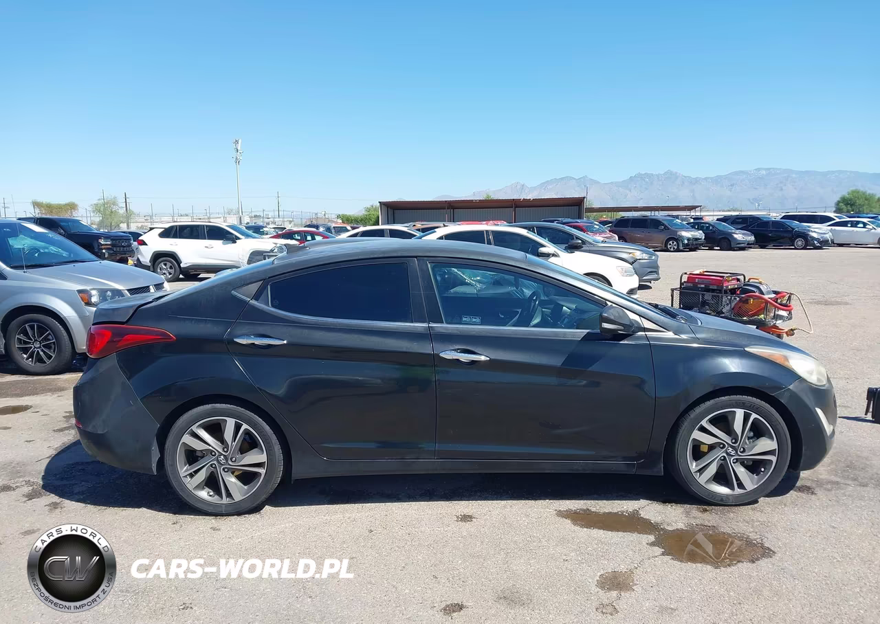 2014 Hyundai Elantra Limited VIN:5NPDH4AE5EH482065 - 13