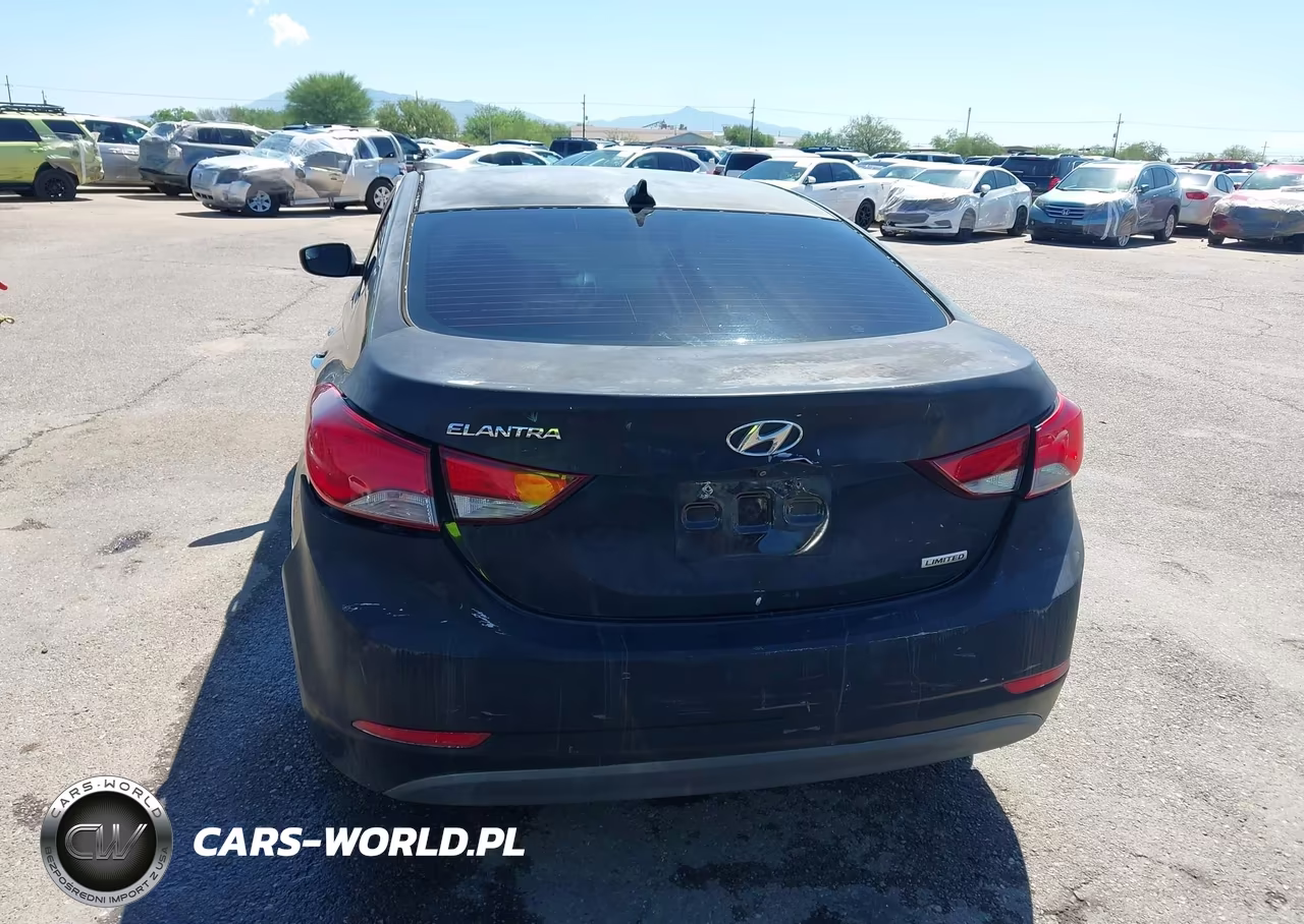 2014 Hyundai Elantra Limited VIN:5NPDH4AE5EH482065 - 16