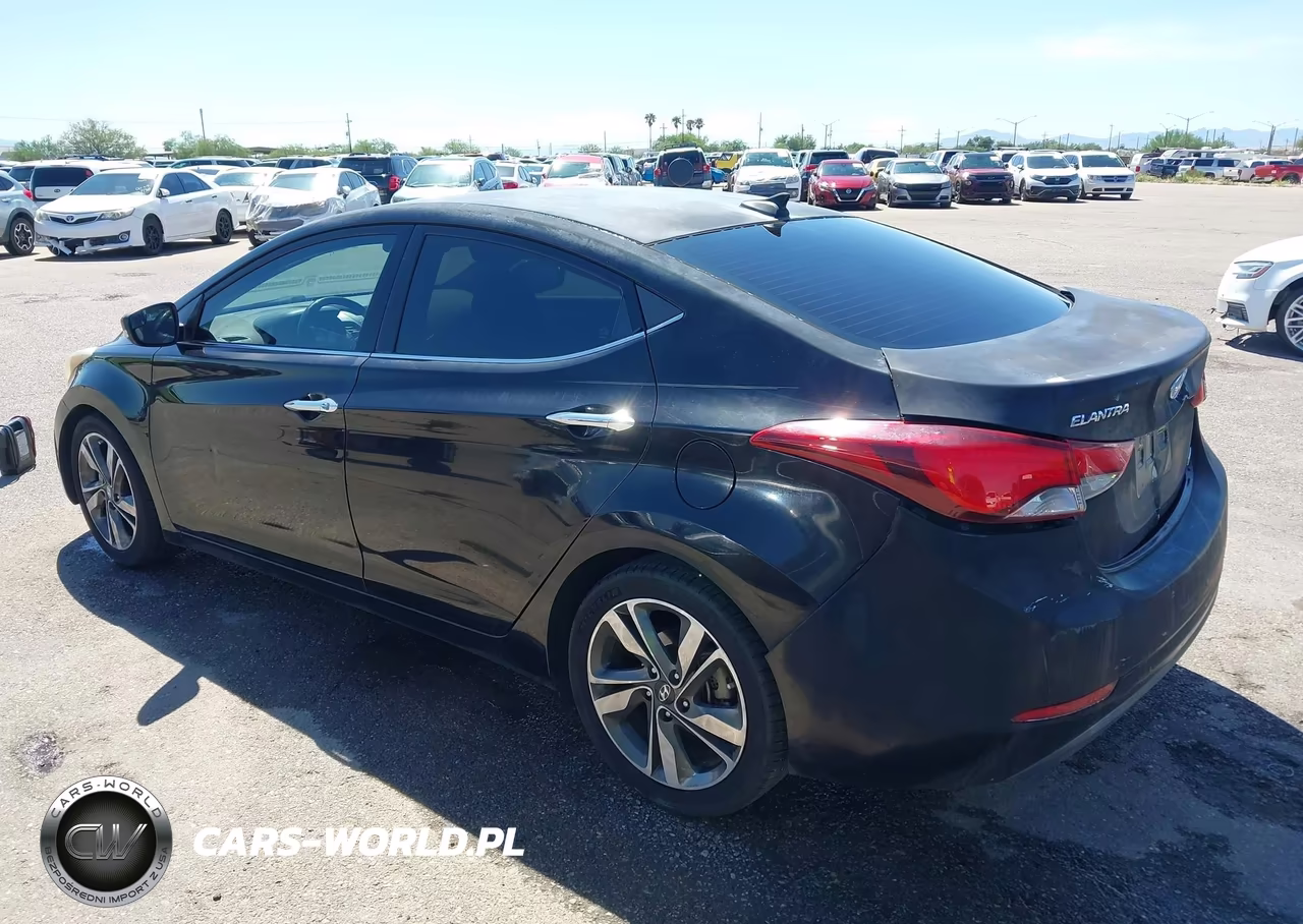 2014 Hyundai Elantra Limited VIN:5NPDH4AE5EH482065 - 3