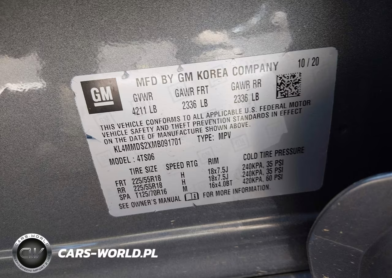 2021 Buick Encore Gx Fwd Select VIN:KL4MMDS2XMB091701 - 9