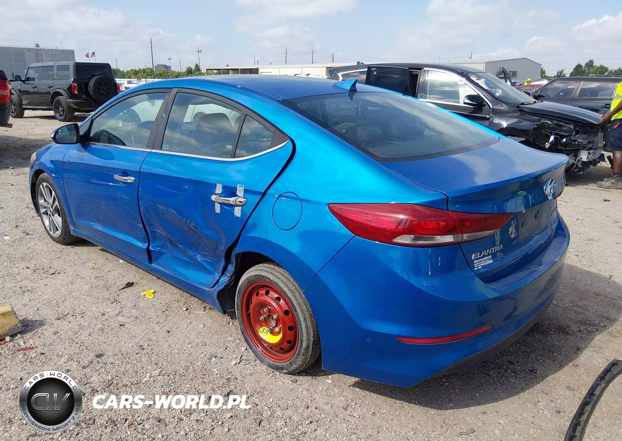 2017 Hyundai Elantra Limited VIN:KMHD84LF7HU299004 - 3