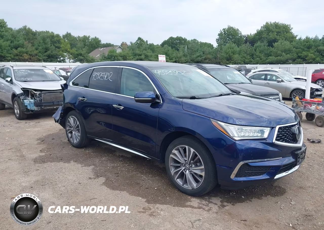 2018 Acura Mdx Technology Package Acurawatch Plus Pkg