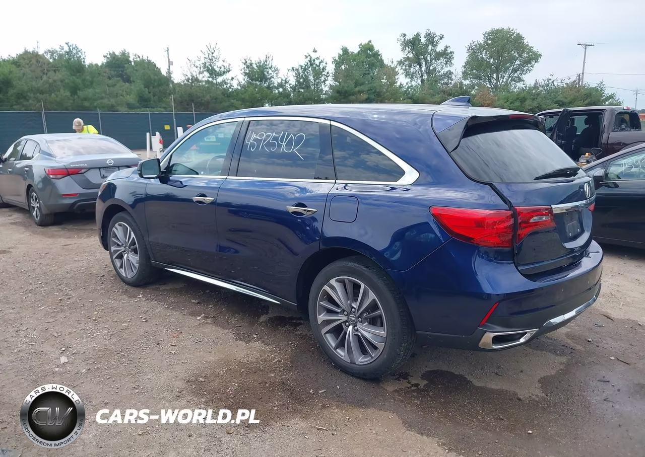 2018 Acura Mdx Technology Package Acurawatch Plus Pkg VIN:5J8YD4H52JL018368 - 3