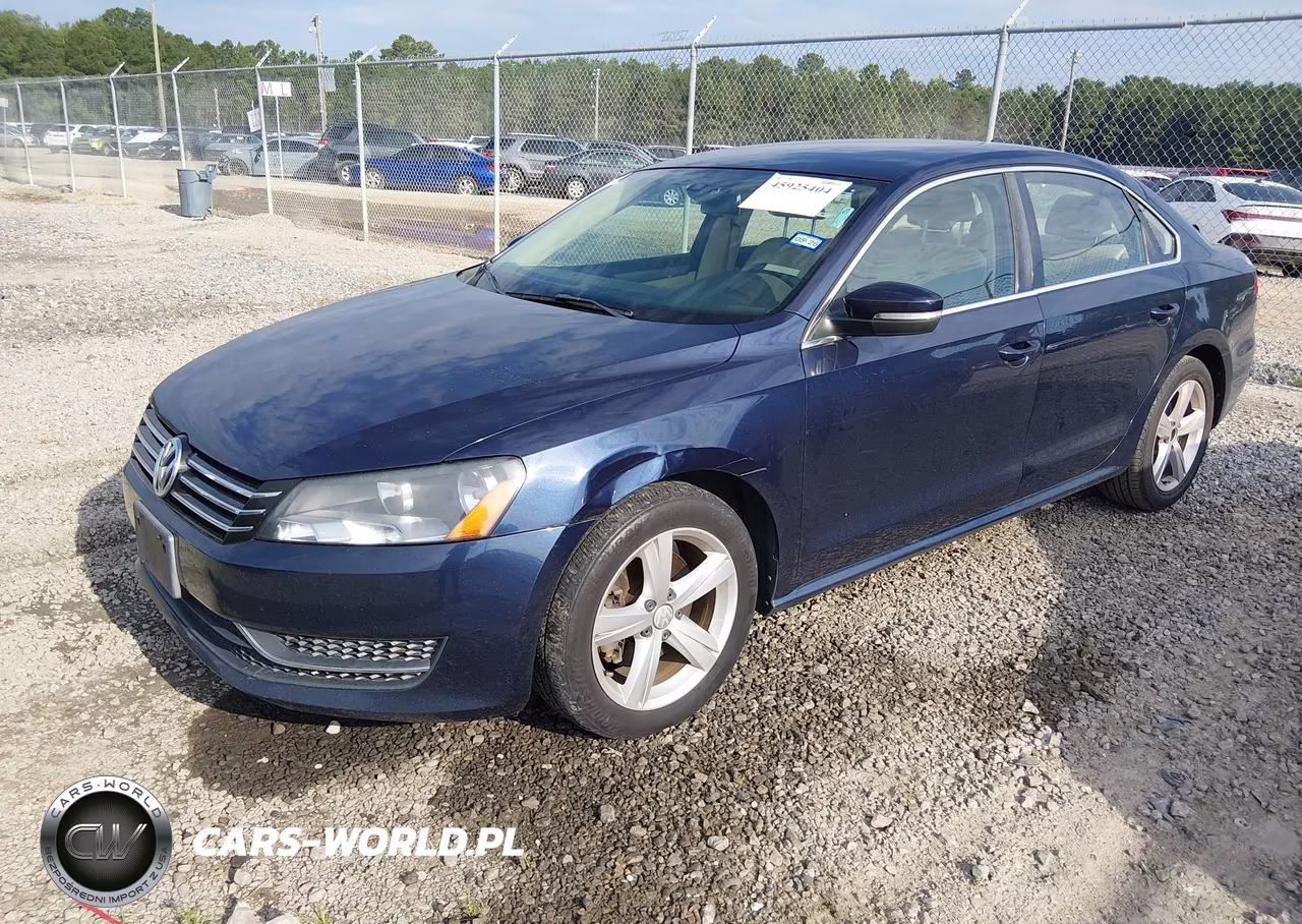 2014 Volkswagen Passat 1.8T Se VIN:1VWBT7A31EC069753 - 2