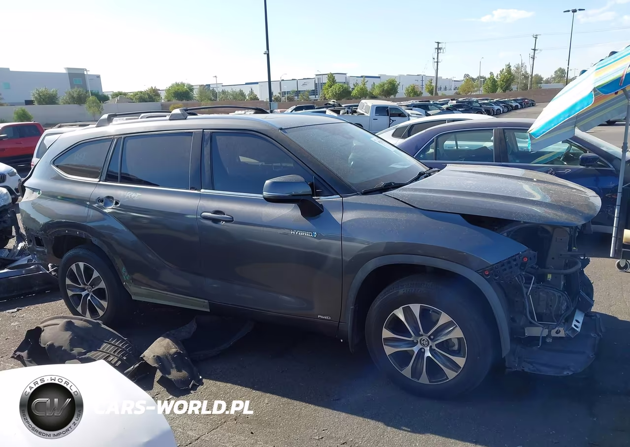 2020 Toyota Highlander Hybrid Xle VIN:5TDHBRCHXLS501983 - 14