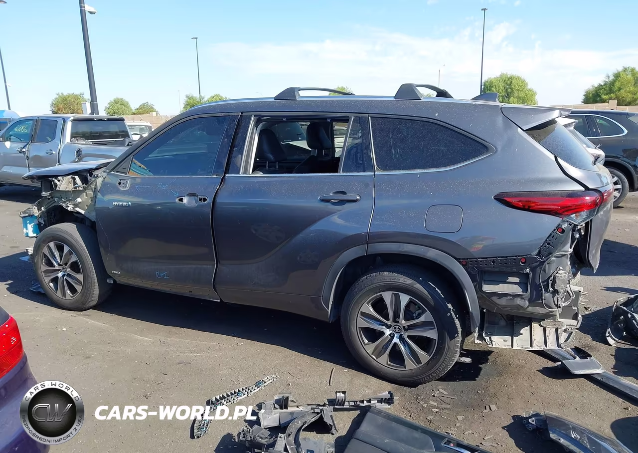 2020 Toyota Highlander Hybrid Xle VIN:5TDHBRCHXLS501983 - 15