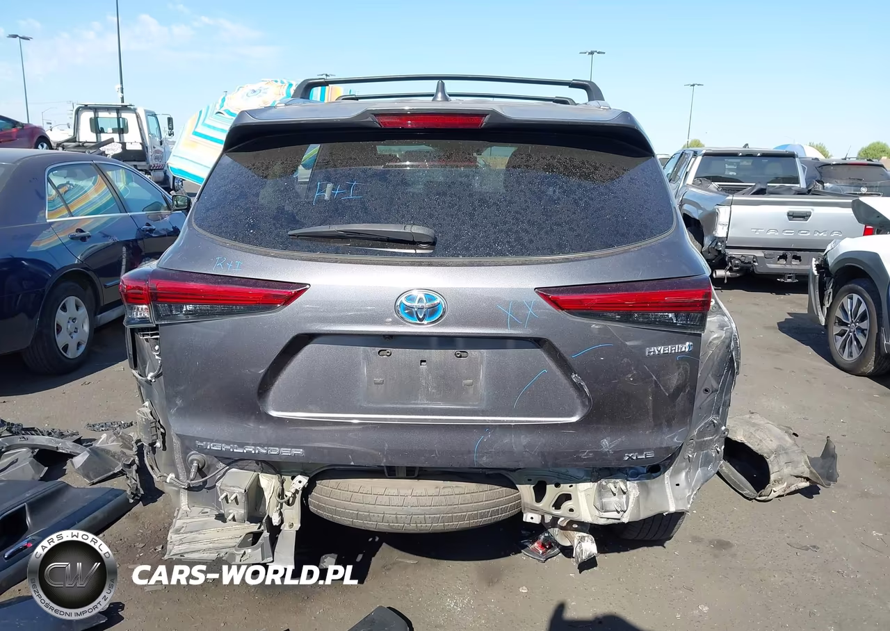 2020 Toyota Highlander Hybrid Xle VIN:5TDHBRCHXLS501983 - 17
