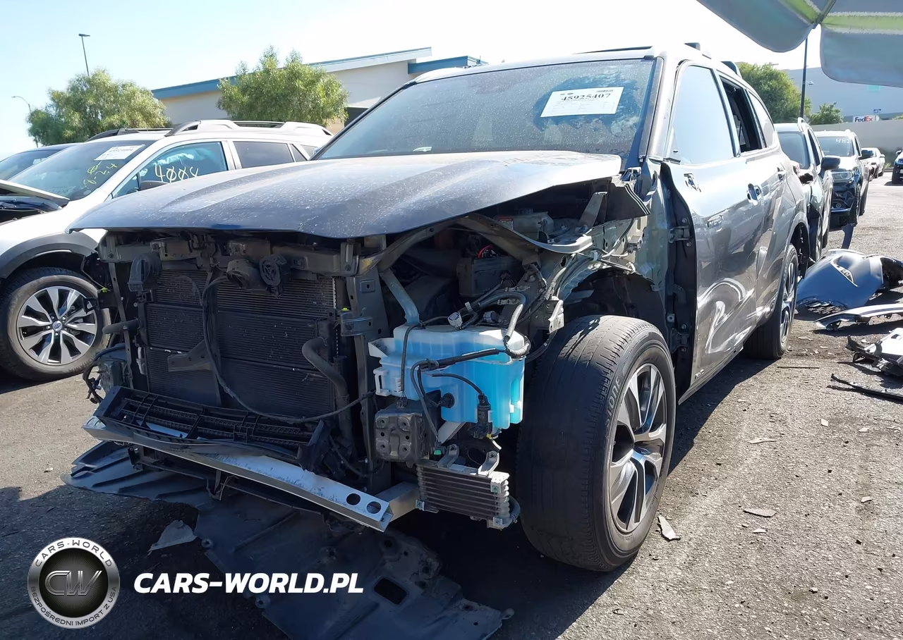 2020 Toyota Highlander Hybrid Xle VIN:5TDHBRCHXLS501983 - 2