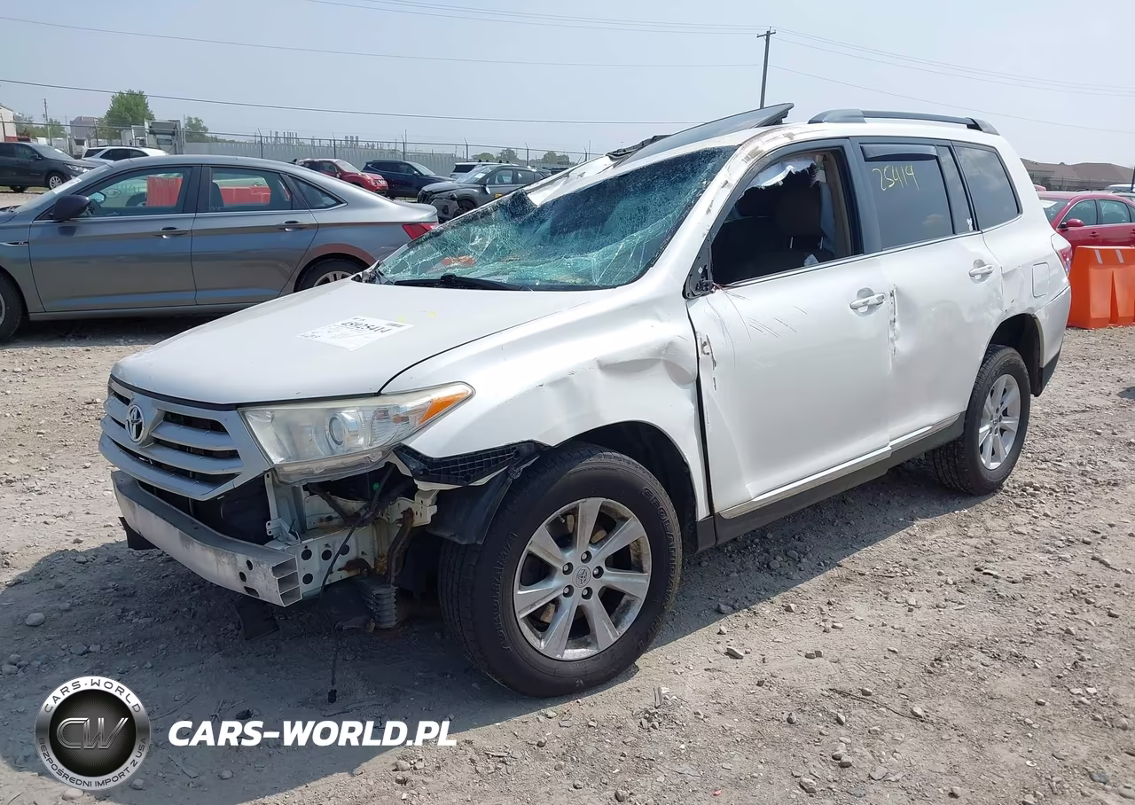 2013 Toyota Highlander Se V6 VIN:5TDBK3EH8DS236448 - 2
