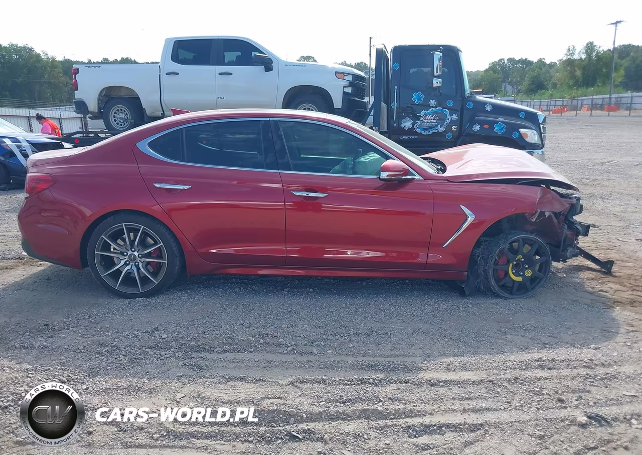 2021 Genesis G70 3.3T Rwd VIN:KMTG74LE1MU072740 - 14