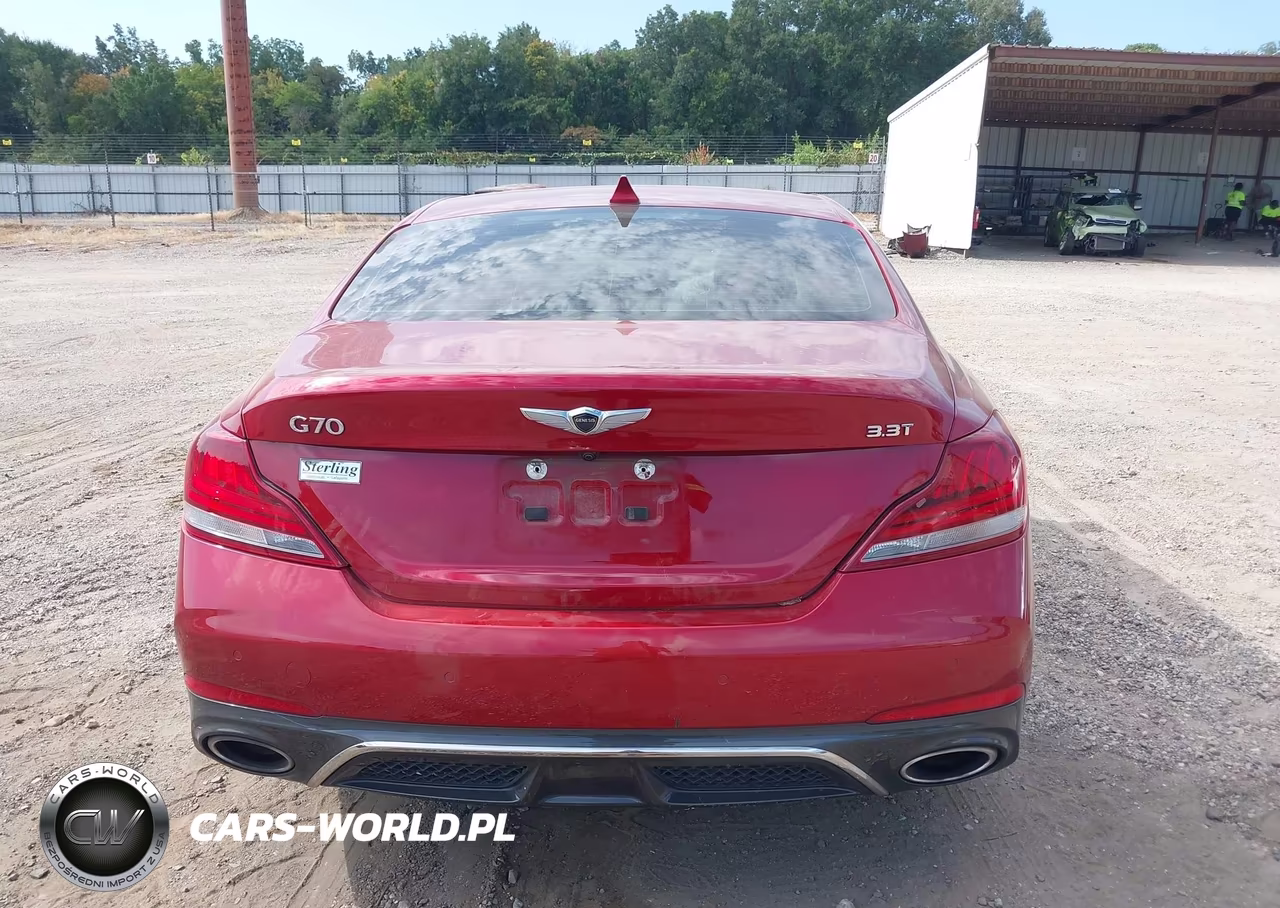 2021 Genesis G70 3.3T Rwd VIN:KMTG74LE1MU072740 - 17