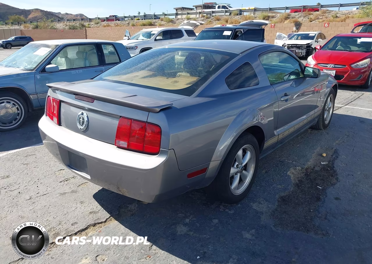 2007 Ford Mustang V6 Deluxe-V6 Premium VIN:1ZVFT80N775367497 - 4