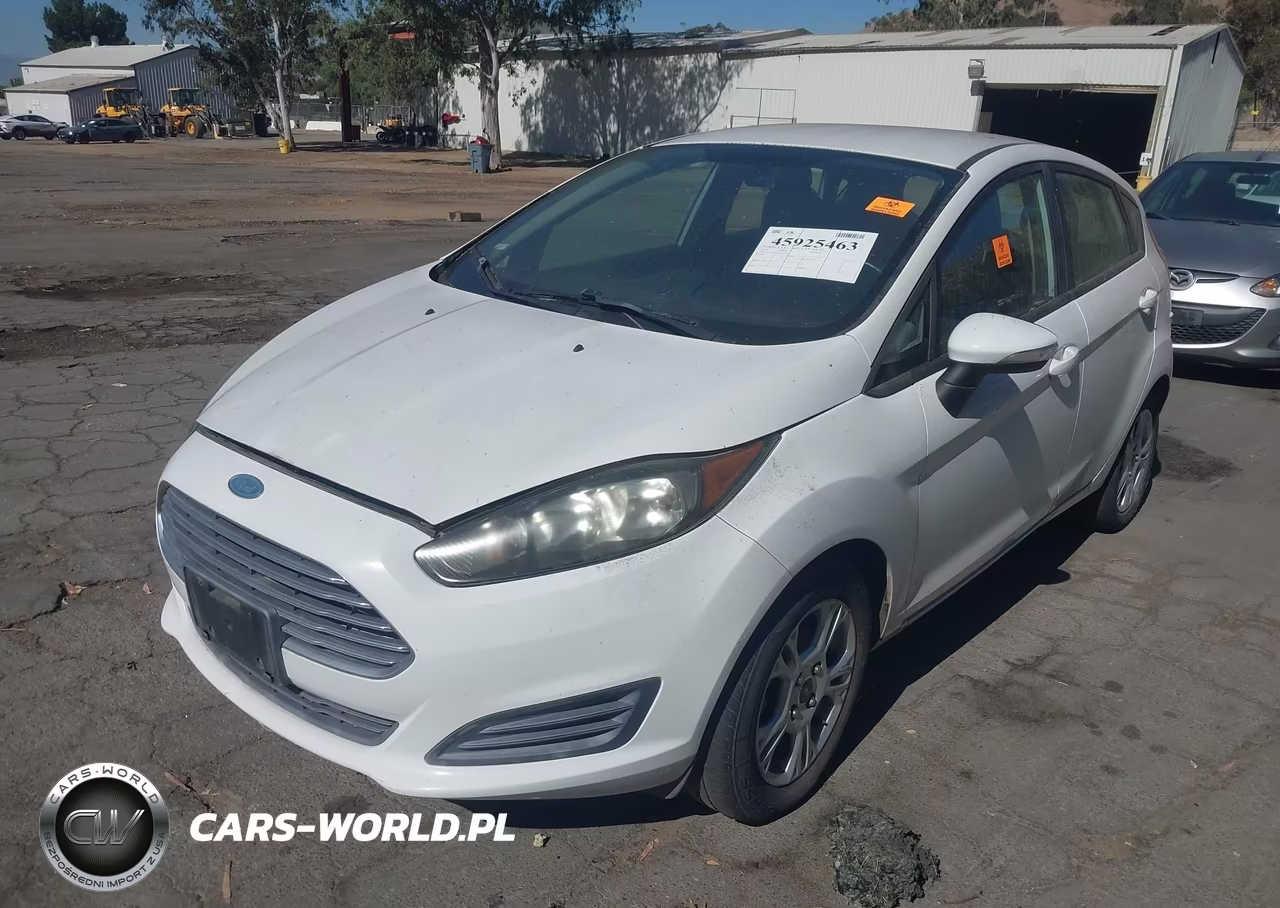 2015 Ford Fiesta Se VIN:3FADP4EJXFM164373 - 2