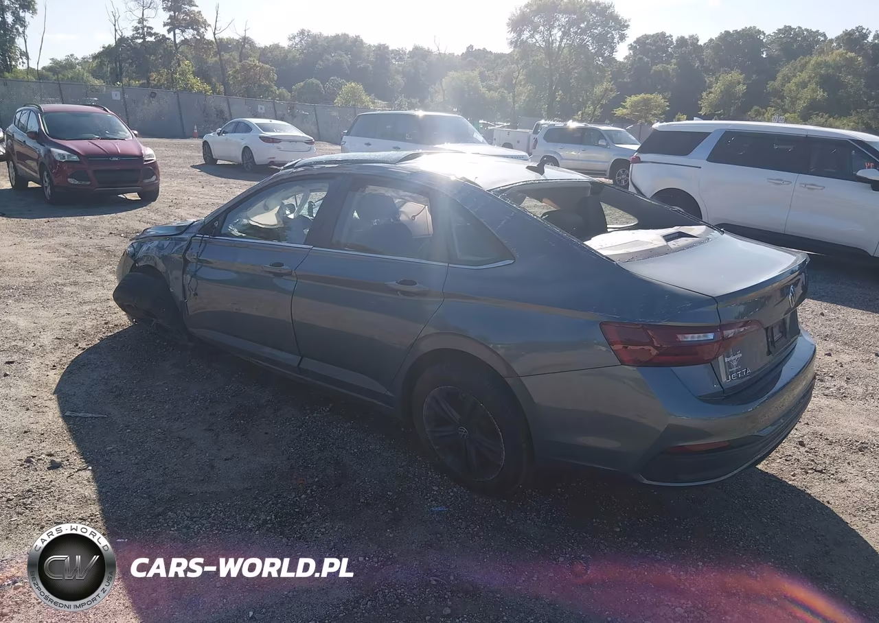2024 Volkswagen Jetta 1.5T Se VIN:3VW7M7BU7RM079234 - 3