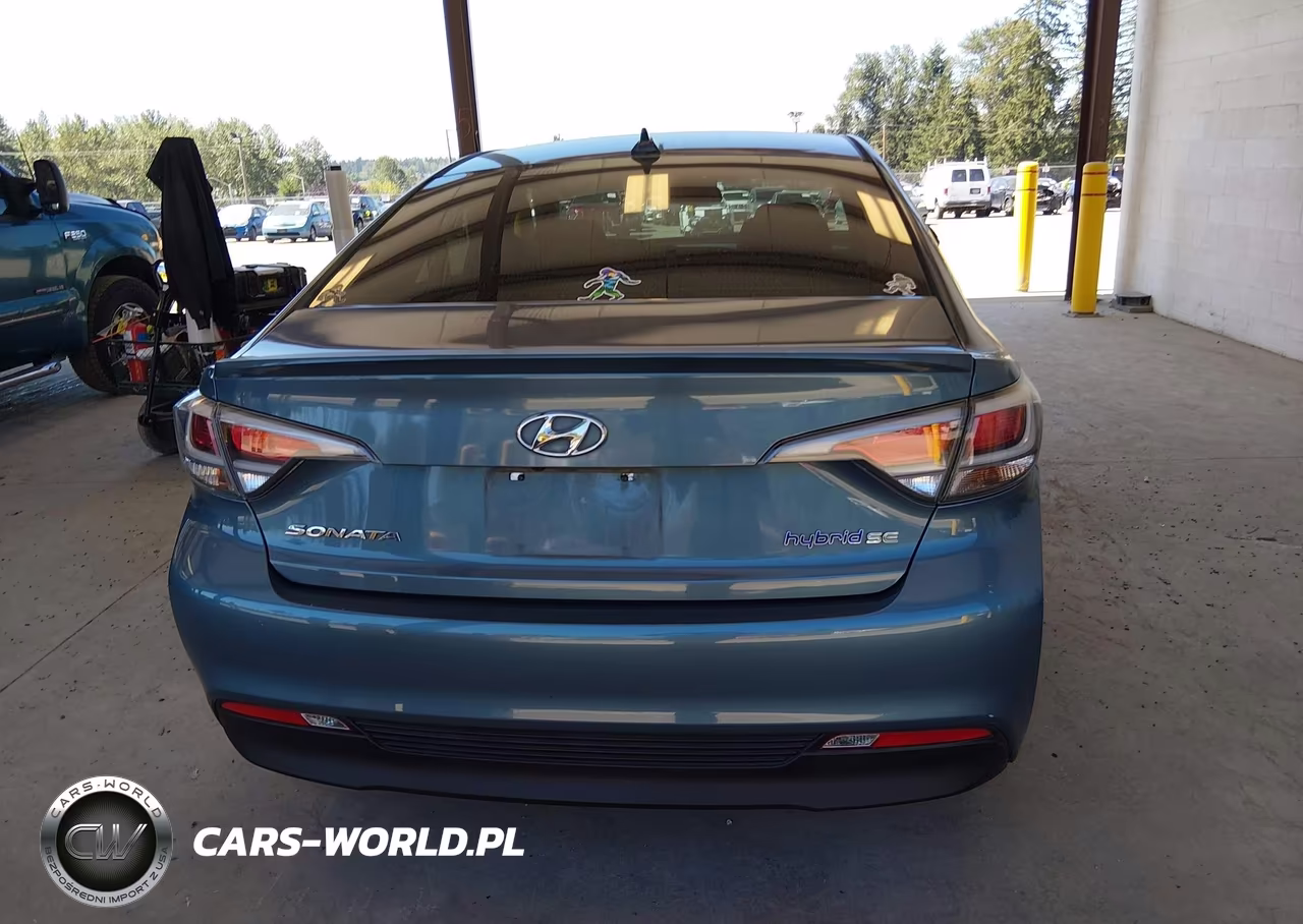 2016 Hyundai Sonata Hybrid Se VIN:KMHE24L1XGA035477 - 16