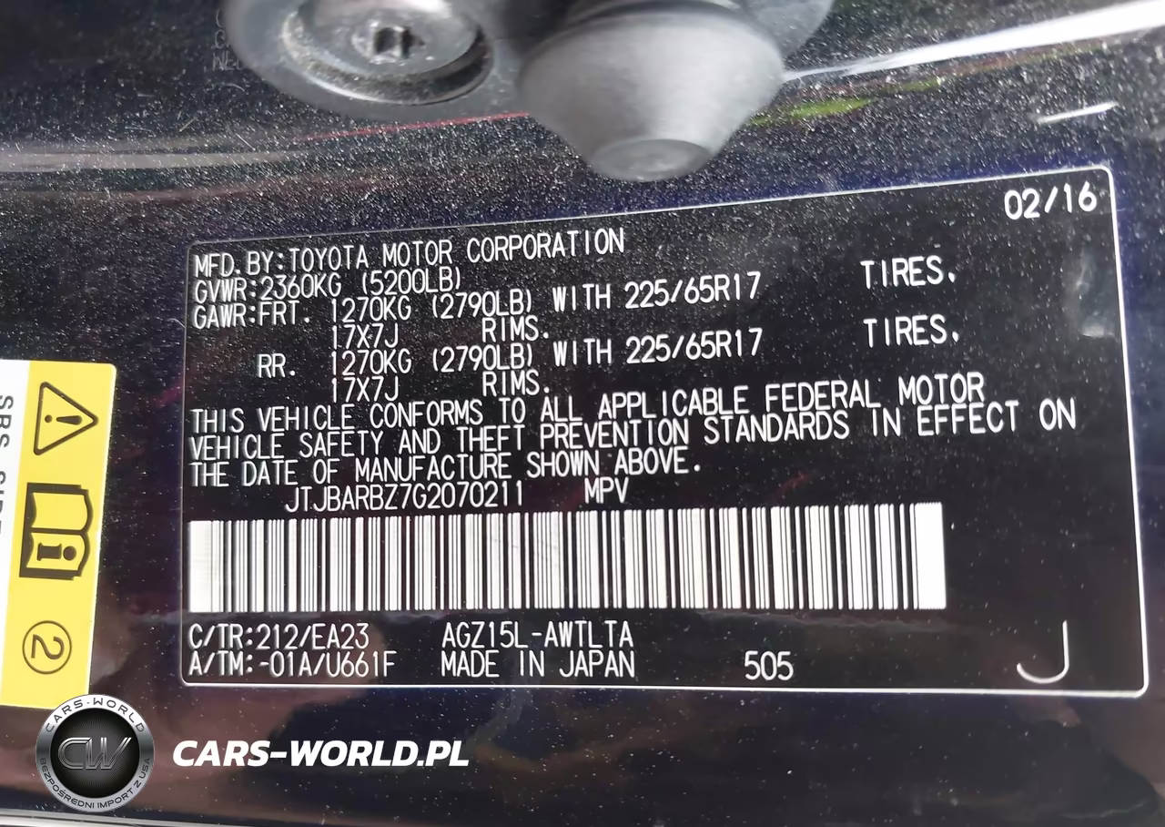 2016 Lexus Nx 200T VIN:JTJBARBZ7G2070211 - 9