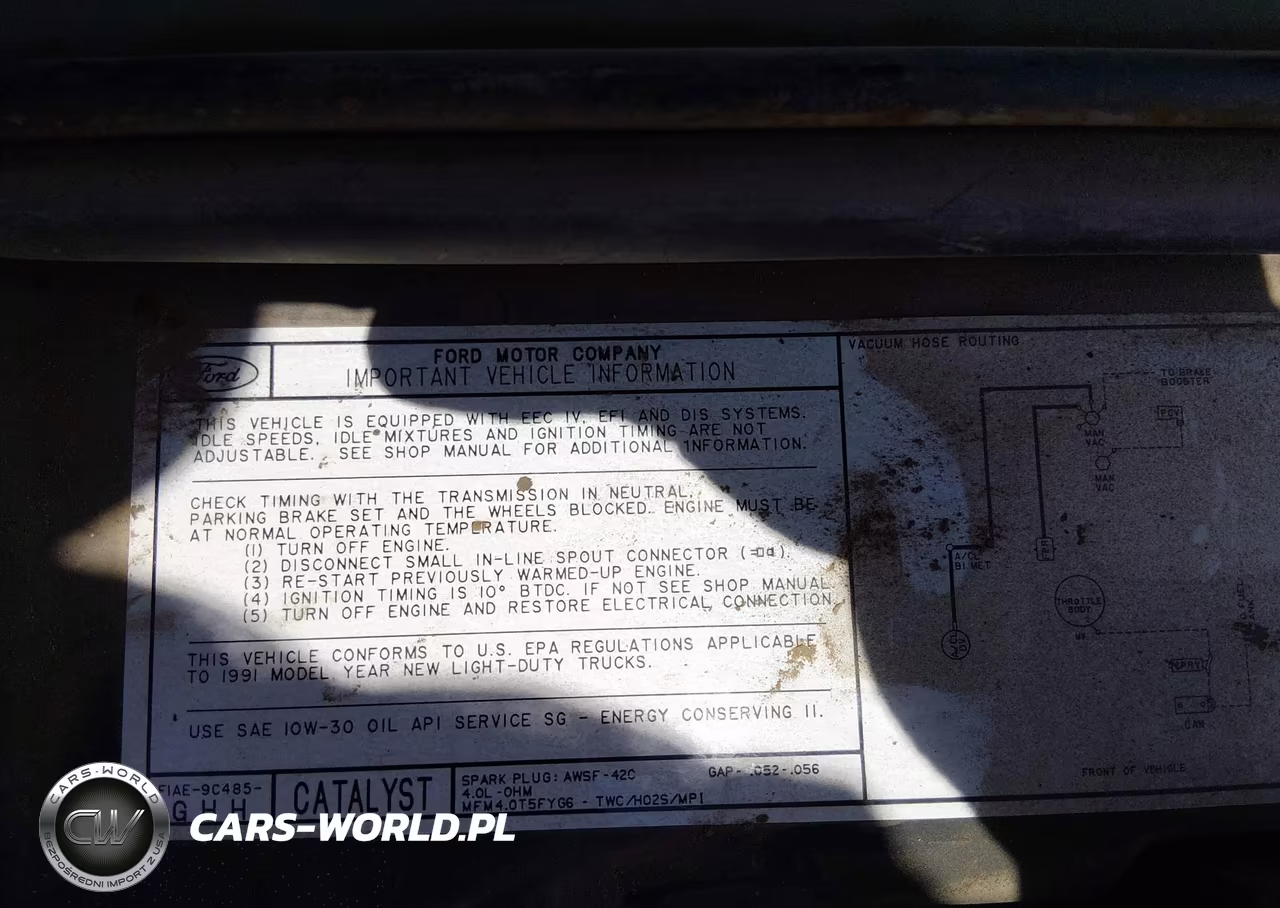 1991 Ford Ranger VIN:1FTCR10X5MUB64249 - 9