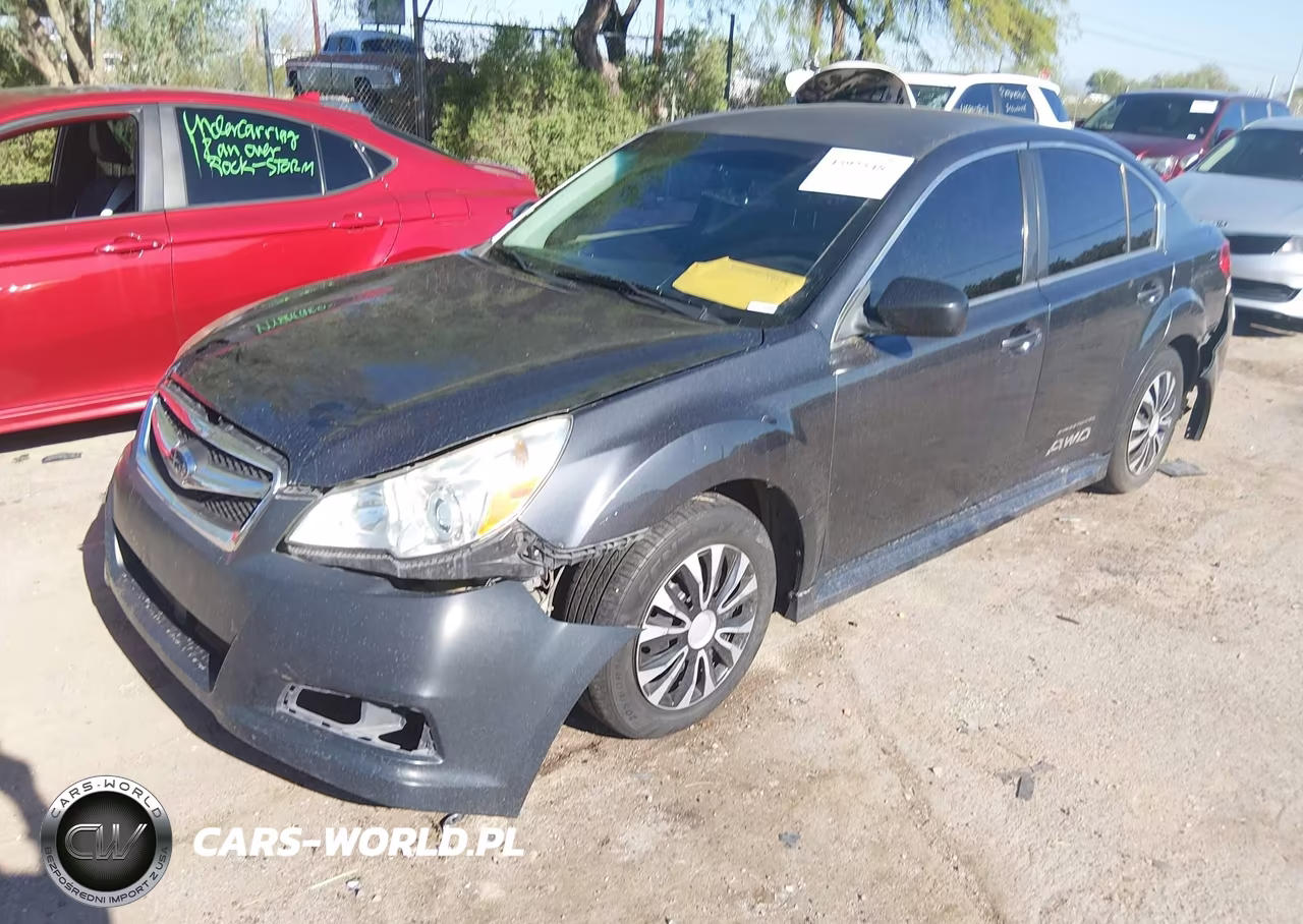 2012 Subaru Legacy 2.5I VIN:4S3BMBA67C3033186 - 2