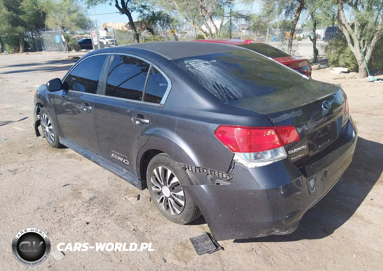 2012 Subaru Legacy 2.5I VIN:4S3BMBA67C3033186 - 3