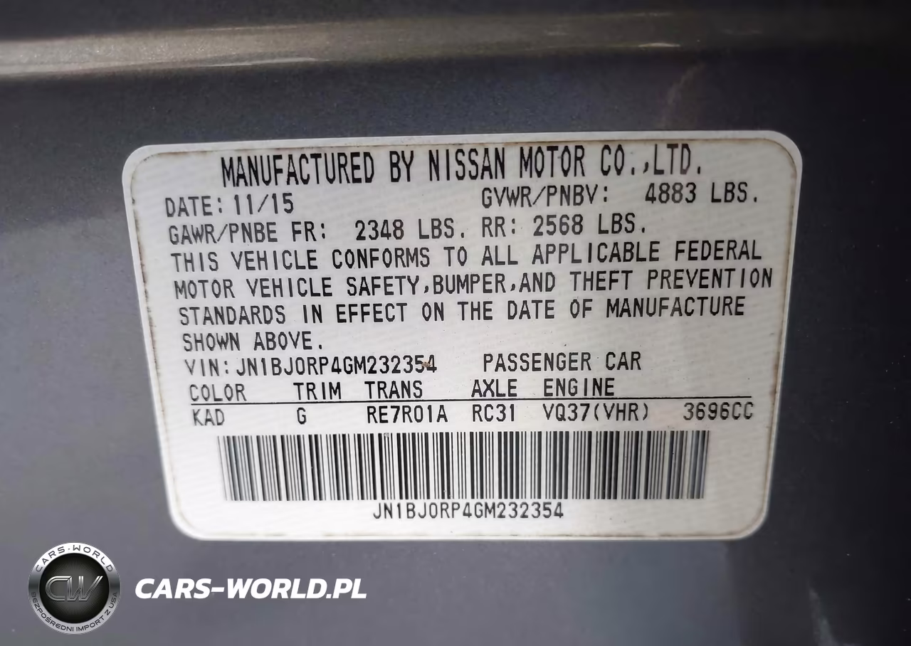 2016 Infiniti Qx50 VIN:JN1BJ0RP4GM232354 - 9