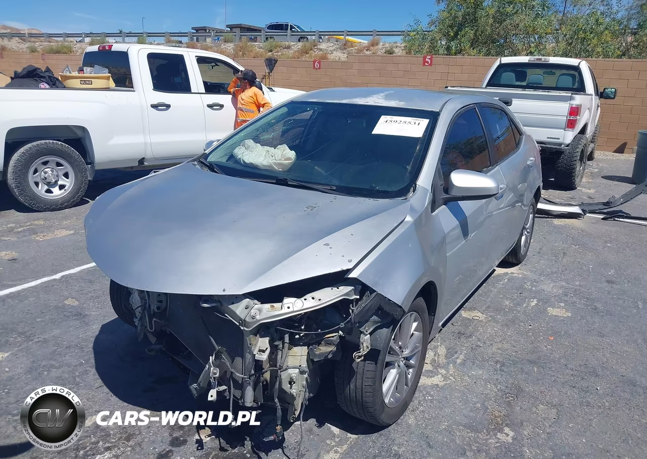 2015 Toyota Corolla Le Plus VIN:5YFBURHE2FP238559 - 2