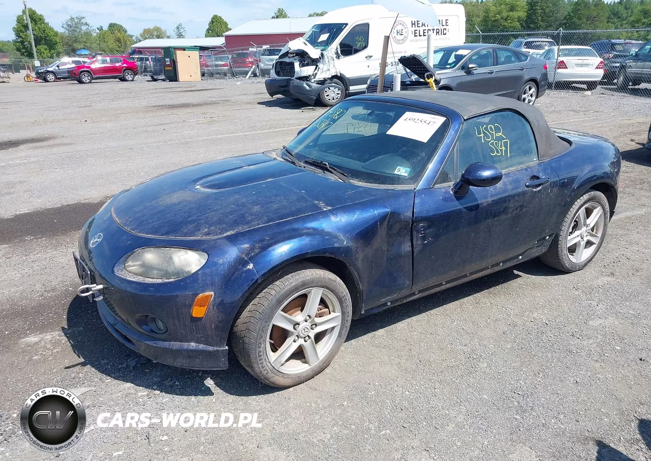 2007 Mazda Mx-5 Sport VIN:JM1NC25F170126318 - 2