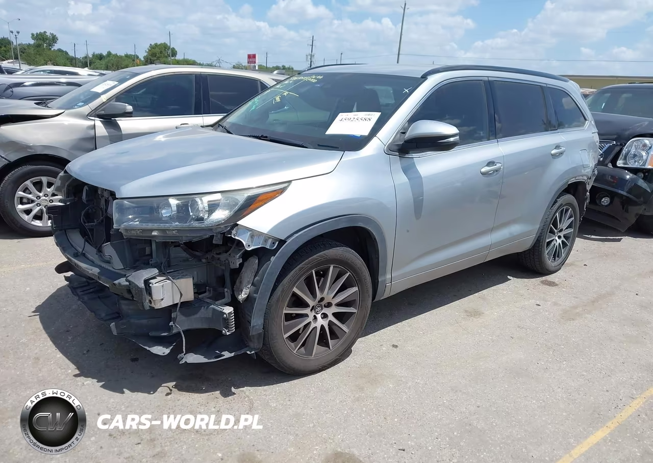 2018 Toyota Highlander Se VIN:5TDKZRFH5JS533945 - 2